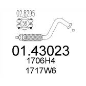Abgasrohr MTS - 01.43023