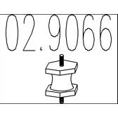 Anschlagpuffer, Schalldämpfer MTS - 02.9066