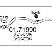Avgasrör MTS - 01.71990