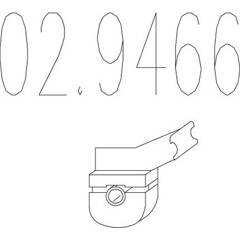 Butée élastique (silencieux) MTS - 02.9466