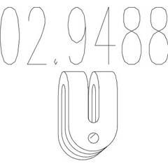 Butée élastique (silencieux) MTS - 02.9488