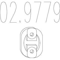 Butée élastique (silencieux) MTS - 02.9779