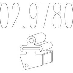 Butée élastique (silencieux) MTS - 02.9780