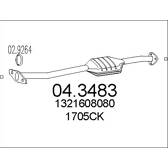 Catalizador MTS - 04.3483