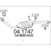 Catalyseur MTS - 04.1747