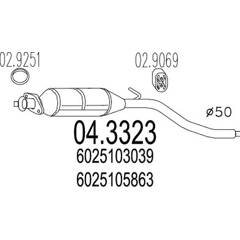 Catalyseur MTS - 04.3323