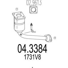 Catalyseur MTS - 04.3384