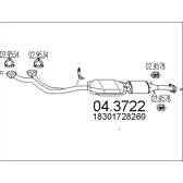 Catalyseur MTS - 04.3722