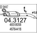 Catalytic Converter MTS - 04.3127