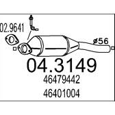 Catalytic Converter MTS - 04.3149