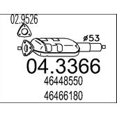 Catalytic Converter MTS - 04.3366