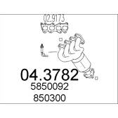 Catalytic Converter MTS - 04.3782