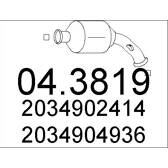Catalytic Converter MTS - 04.3819