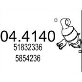 Catalytic Converter MTS - 04.4140