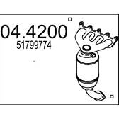Catalytic Converter MTS - 04.4200