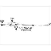 Centre Muffler MTS - 01.50228