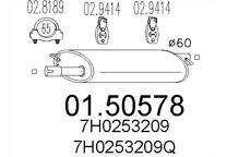 Centre Muffler