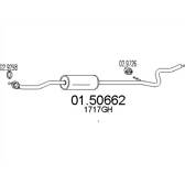 Centre Muffler MTS - 01.50662