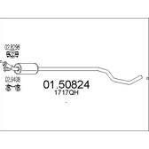 Centre Muffler MTS - 01.50824