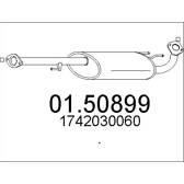 Centre Muffler MTS - 01.50899