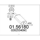 Centre Muffler MTS - 01.56180