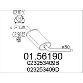 Centre Muffler MTS - 01.56190
