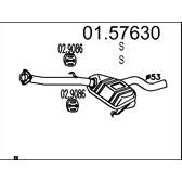 Centre Muffler MTS - 01.57630