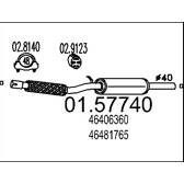 Centre Muffler MTS - 01.57740