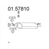 Centre Muffler MTS - 01.57810