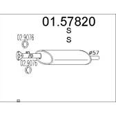 Centre Muffler MTS - 01.57820