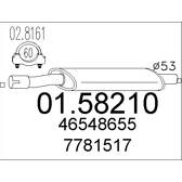 Centre Muffler MTS - 01.58210