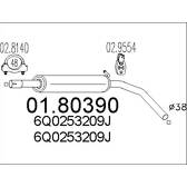 Centre Muffler MTS - 01.80390