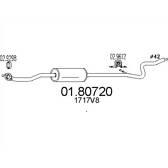 Centre Muffler MTS - 01.80720