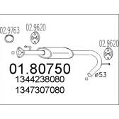 Centre Muffler MTS - 01.80750