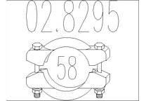 Clamp, exhaust system