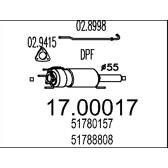 Diesel particulate filter MTS - 17.00017