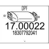 Diesel particulate filter MTS - 17.00022