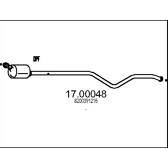 Diesel particulate filter MTS - 17.00048