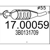 Diesel particulate filter MTS - 17.00059