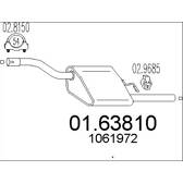 End Silencer MTS - 01.63810