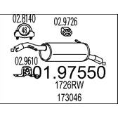 End Silencer MTS - 01.97550