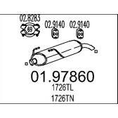 End Silencer MTS - 01.97860