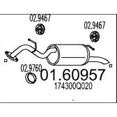 Endschalldämpfer MTS - 01.60957