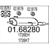 Endschalldämpfer MTS - 01.68280