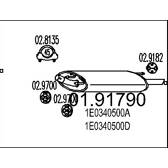 Endschalldämpfer MTS - 01.91790