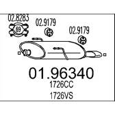 Endschalldämpfer MTS - 01.96340