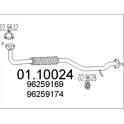 Exhaust Pipe MTS - 01.10024