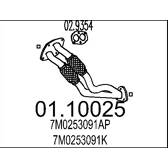 Exhaust Pipe MTS - 01.10025