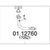 Exhaust Pipe MTS - 01.12760