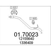 Exhaust Pipe MTS - 01.70023